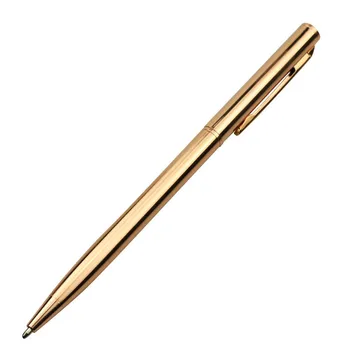 1 шт. Шариковая ручка 1,0 мм металлическая фирменная подарочная ручка для делового офиса, золото, серебро, розовое золото, три цвета по желанию