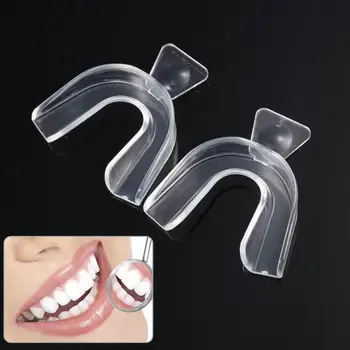 10 шт. Силиконовая капповая защита для гигиены полости рта для стискивания зубов Шлифовки Прикуса, Снотворное, отбеливающее зубы, лоток для рта