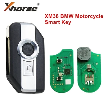 1шт Xhorse VVDI XM38 Smart Key XSBMM0GL Keylessgo Поддержка 8A чипа Smart Key Fob Тип 4D 80 бит Тип ключа для мотоцикла BMW