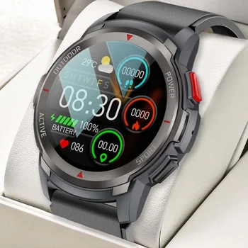 2023 MAX10 Круглые Мужские Смарт-часы Bluetooth с Функцией Ответа На вызов, Спортивные водонепроницаемые Умные Часы Для Мужчин и Женщин 2022 для IOS Android, Новинка