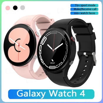 2023 Смарт-часы Мужские Женские для Galaxy Watch 4 IP68 Водонепроницаемый Bluetooth-вызов с Полным Сенсорным экраном Smartwatch Man 70 + Спортивный Режим