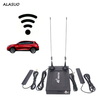 ALASUO 3G 4G LTE Автомобильный WiFi Беспроводной Маршрутизатор Расширитель Сильного сигнала 1200 Мбит/с Дорожный Автомобильный Wi-Fi Маршрутизатор со слотом для SIM-карты USB