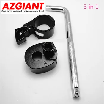 AZGIANT 27-33-42 мм Универсальный Ключ Для Руля Направления с Шаровым Наконечником, Инструмент Для Демонтажа Винта