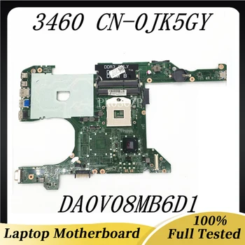 CN-0JK5GY 0JK5GY JK5GY Материнская плата для ноутбука DELL V3460 3460 Материнская плата DA0V08MB6D1 REV: D HM77 HD4000 DDR3 100% Полностью протестирована В порядке