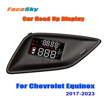 FaceSky Автомобильный HUD Головной Дисплей Для Chevrolet Chevy Equinox 2017-2023 Авто Электронные Аксессуары Головной Проектор На Лобовое Стекло