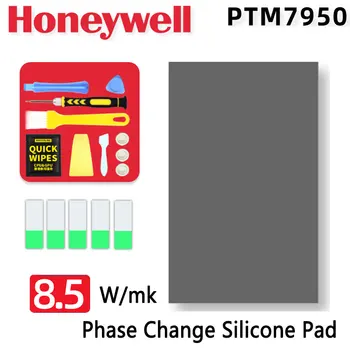 Honeywell PTM7950 8,5 Вт Силиконовая прокладка с заменой фазы Лист для ноутбука Силиконовая смазка с заменой фазы Термопроводящая паста для процессора