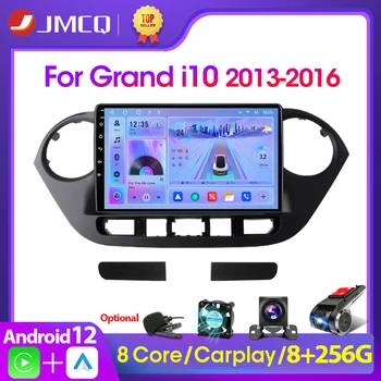 JMCQ 2din Android 12 Автомобильный Радиоприемник, Мультимедийный Видеоплеер Для Hyundai Grand I10 2013-2016, Навигационная GPS Автомобильная Стереосистема Carplay
