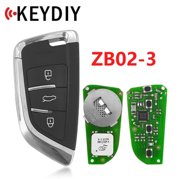 KEYDIY KD ZB02 Ключ с 3 Кнопками Smart Key Серии ZB Пульт Дистанционного Управления Для KD900 URG200 KD-X2