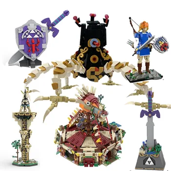 MOC Legend, Мультяшные мини-кирпичи, игрушечные фигурки, строительные блоки, детские модели, подарки, совместимые с Lego