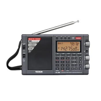 PL-990 Высокопроизводительная полнодиапазонная цифровая настройка FM AM радио SW SSB с приемником Портативное стерео радио