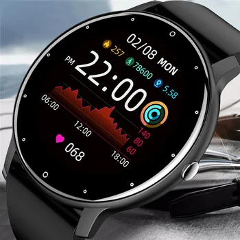 XiaoMi 2022 Новые умные часы Мужские Спортивные Фитнес-часы с полным сенсорным экраном IP67 Водонепроницаемые Bluetooth для Android Ios Smartwatch Лучшие
