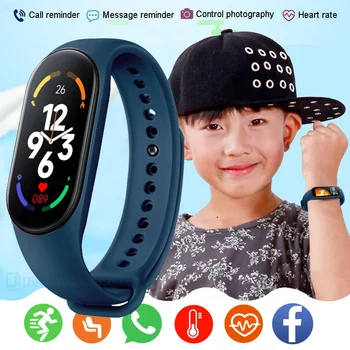 Xiaomi Zegarek Silikonowy Dla dzieci  Chłopców Dziewcząt  Elektroniczny Wodoodporny Cyfrowy Hot