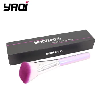 Yaqi Светло-фиолетового цвета, деревянная ручка, нейлоновая кисть для макияжа, румяна/ пудра