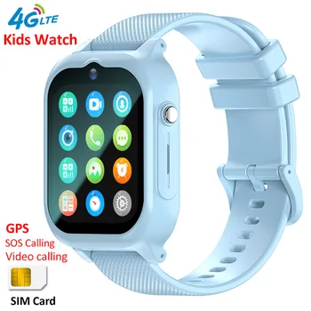 Z01 4G Детские смарт-часы SIM-карта Голосовой видеозвонок GPS WIFI LBS Отслеживание местоположения Камера Часы для мужчин Женщин Мальчиков Девочек Smartwatch