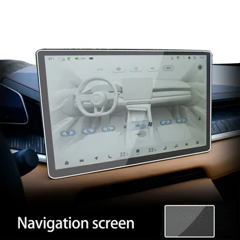 Автомобильный протектор сенсорного экрана для приборной панели ZEEKR 001 GPS-навигации, защитная пленка из закаленного стекла HD