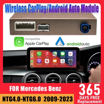 Беспроводной Apple Carplay Android Auto Для Mercedes Benz Аксессуары C Class W203 W204 W205 W253 W117 Модуль Декодера Зеркальной связи
