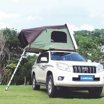 Гидравлическая автоматическая автомобильная кемпинговая палатка CMARMOL, прочный корпус из АБС-пластика, водонепроницаемая автомобильная кемпинговая палатка на крыше с навесом