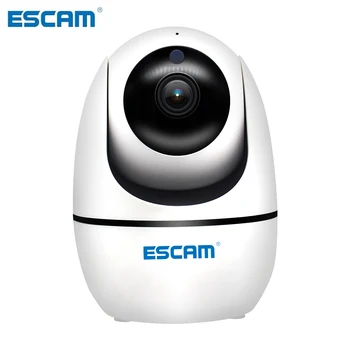 Горячая распродажа 2019 ESCAM PVR008 2MP 1080P с автоматическим отслеживанием Беспроводная PTZ-камера с обнаружением движения P2P IP-камера