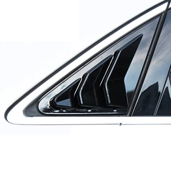 Для Audi A3 S3 8V 2014-2019 Боковое заднее стекло, Совок, Жалюзи, Наклейка на Шторку, отделка для Стайлинга автомобилей