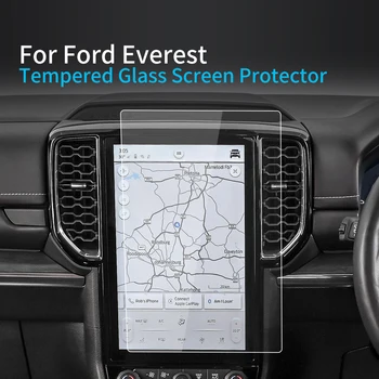 Для Ford Everest Защитная пленка для экрана 2023 Консоли из закаленного Стекла, Защитная пленка Для Навигатора, автомобильные Аксессуары