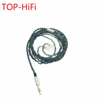 Кабель TOP-HiFi ie80 для обновления наушников IE8 IE80 IE8i, Замена Монокристаллических Медных кабелей гарнитуры