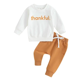 Комплект штанов для новорожденных, толстовка с надписью 