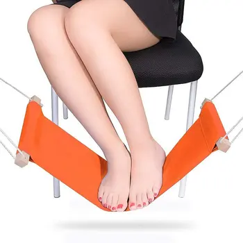 Креативный гамак для ног Под столом Офисный Самолет Подставка для ног Под столом Подставка для ног Портативный Офисный Гамак для ног Мини-Качели для ног