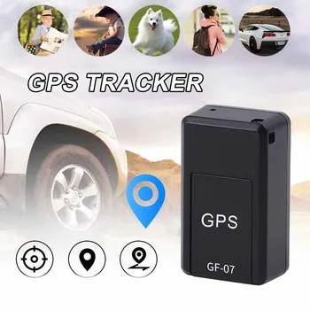 Магнитный Мини-GPS-локатор GF07 в режиме реального времени, интеллектуальный отслеживающий магнит, адсорбционный мини-GPS-локатор, Домашние животные, автомобиль, мотоцикл, Защита от потери