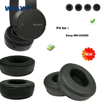 Новое обновление, сменные амбушюры для Sony WH-CH500, детали гарнитуры, Кожаная подушка, наушники, чехол для гарнитуры
