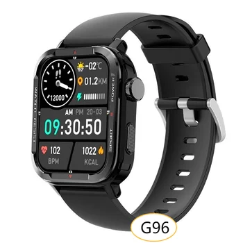 Новые Смарт-часы 2023 G96, мужские спортивные военные Bluetooth-звонки, Android IOS, Фитнес-трекер, Уличные водонепроницаемые часы для Xiaomi