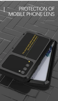 Новый Мощный Чехол Для телефона Samsung Galaxy S20 Fe Металлическая Броня Противоударные Грязезащитные Чехлы Для Samsung Galaxy S20 Fe 5G