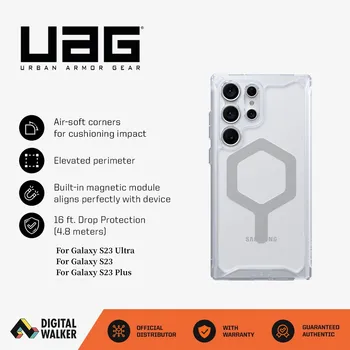 Оригинальный UAG Plyo Pro с чехлом MagSafe для Samsung Galaxy S23 Ultra/S23 PLUS, S23 +/S23 uag с прозрачной крышкой