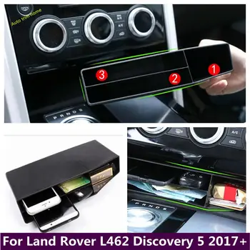 Пластиковый поддон с центральным управлением, контейнер для хранения, крышка коробки, подходит для Land Rover L462 Discovery 5 2017-2022 Аксессуары для интерьера