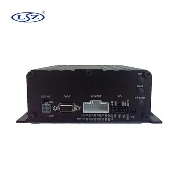 Поддерживается 4-канальный мобильный видеорегистратор 1080P MDVR 2 ТБ HDD для системы видеонаблюдения автомобиля