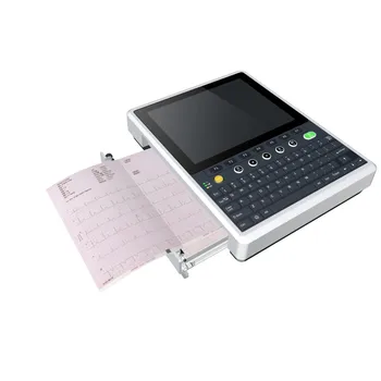 Портативный Ценовой ЭКГ-монитор Клинический аналитический прибор С тремя выводами, 12-канальный аппарат для ЭКГ-электрокардиограммы