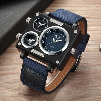 Тканевый ремешок 3595 Мужские часы Лучший бренд Класса Люкс Мужские кварцевые наручные часы Известного бренда Дизайнерские часы Повседневные мужские часы