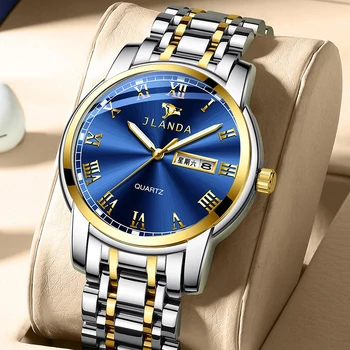 Ультратонкие Мужские часы 2023 Топ Люксовый бренд Наручные часы для мужчин Водонепроницаемые наручные часы Relogio Masculino из нержавеющей Стали