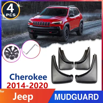для Jeep Cherokee KL 2014 ~ 2020 2015 2016 2017 2018 2019 5-я Шина, Крыло, Брызговик, Защита От Брызговиков, Автомобильные товары