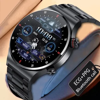 для Samsung NOTE 10 Pro 9 8 5 4 на Galaxy M10 Bluetooth Смарт-часы с Вызовом Smartwatch Монитор Температуры тела Артериального Давления